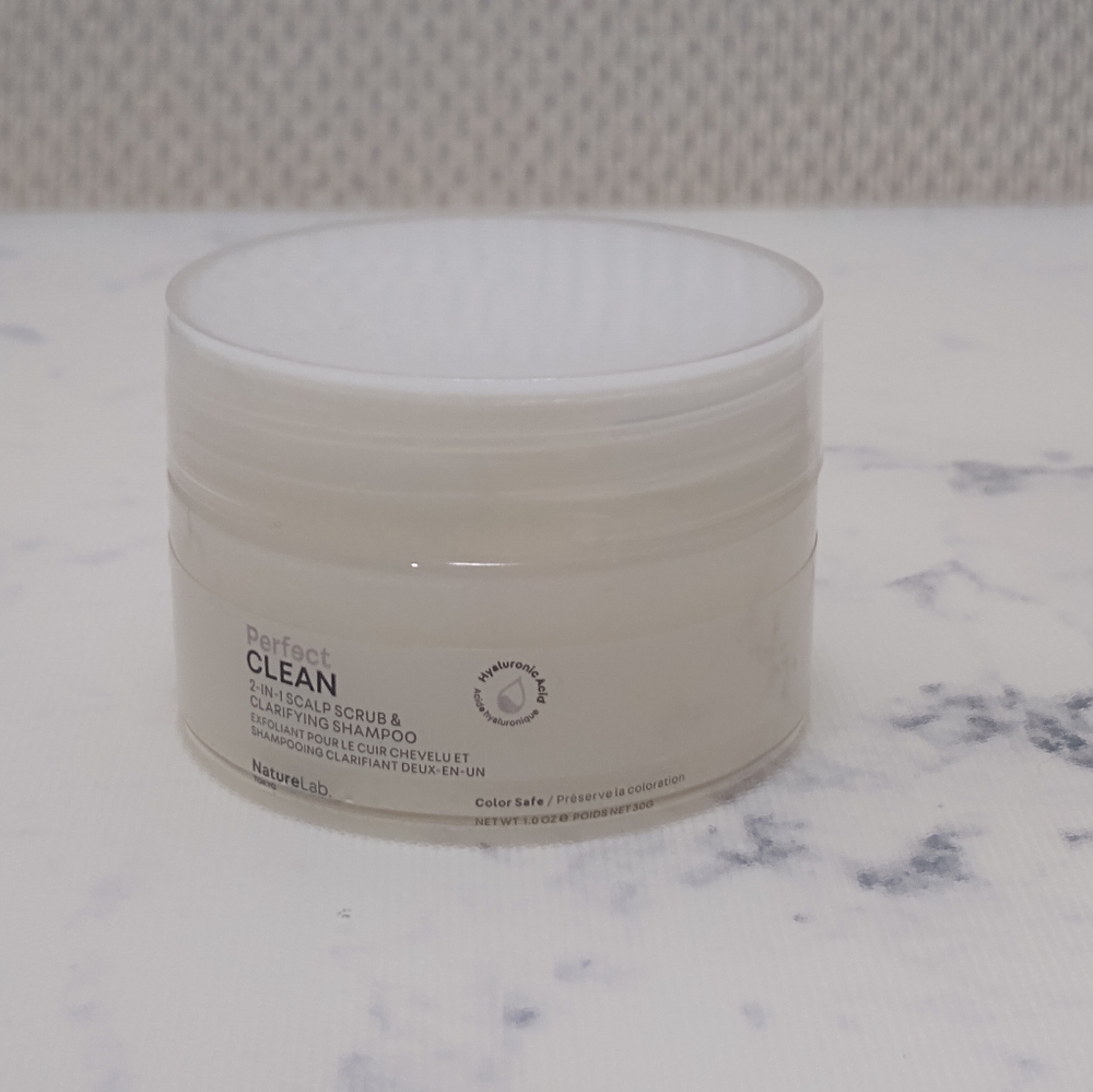 PERFECT CLEAN 2 IN 1 SCALP SCRUB & CLARIFYING SHAMPOO 1.0 oz  Travel Size NEW